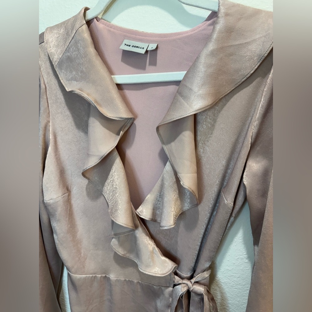 Anthropologie by The‎ Odells Sharlene Wrap Dress Size S - Picture 9 of 13